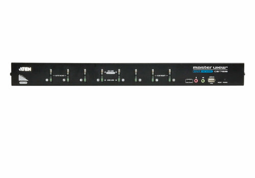 ATEN CS1768 KVM-Switch - 2048x1536 Auflösung, 3.76W Leistung