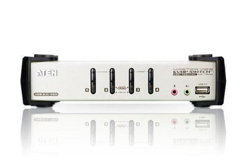 ATEN CS1734B KVM-Switch – 4 Ports, 2K Ultra HD Auflösung, Rackmontierbar