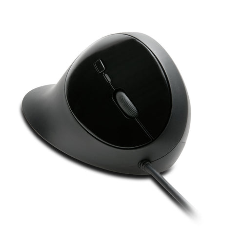 Kensington Pro Fit Ergo Kabelgebundene Maus – Rechtshänder, USB Typ-A, 3200 DPI, Schwarz