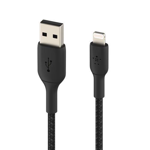 Lightning Cable Belkin CAA002BT1MBK 1m Male to Male USB-A Black