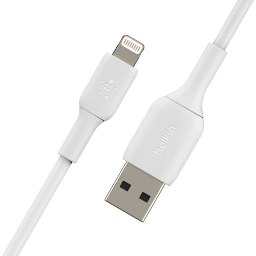 Lightning Cable Belkin CAA001BT1MWH 1m USB A Male to Male White