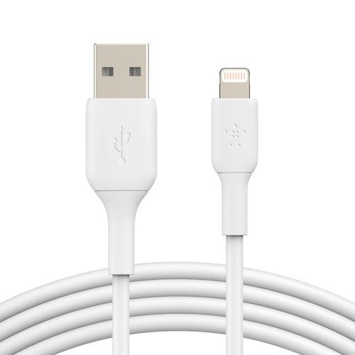 Lightning Cable Belkin CAA001BT2MWH 2m USB A Male to Male White