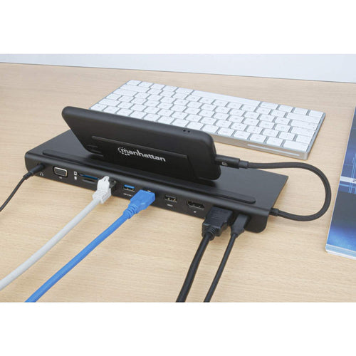 Manhattan 153478 laptop dock/port replicator