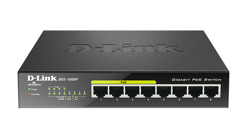 D-Link DGS-1008P network switch