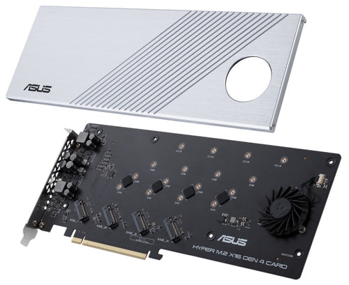 ASUS Hyper M.2 x16 Gen 4 Card interface cards/adapter