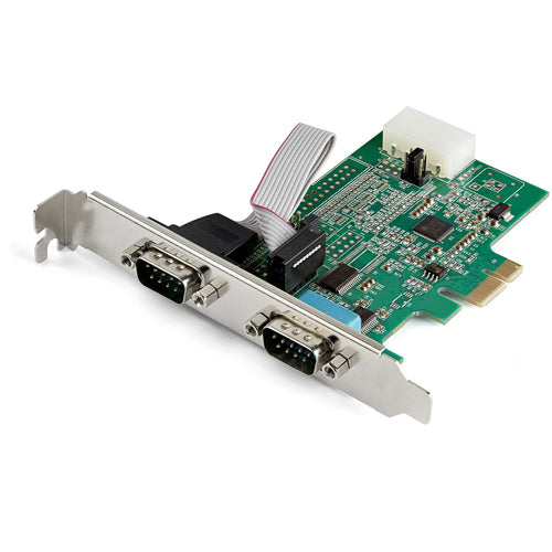 PCI Express RS232 Dual Serial Adapter Card 2-Port 16950 UART
