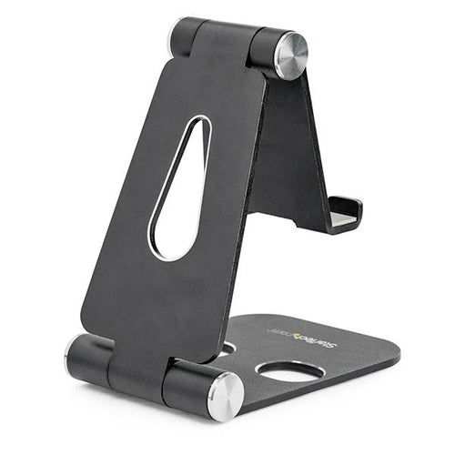 Foldable Phone Tablet Stand StarTech Adjustable Ergonomic Holder Black