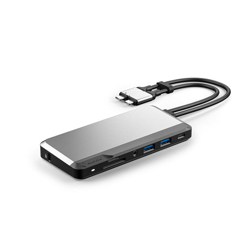 10-in-1 USB-C Super Dock ALOGIC Dual Port Replikator 100W