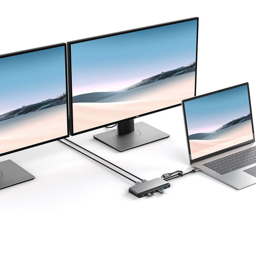 10-in-1 USB-C Super Dock ALOGIC Dual Port Replikator 100W