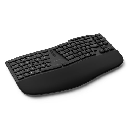 Kensington Pro Fit Ergo KB675 EQ TKL Tastatur – kabellos/kabelgebunden, Tenkeyless-Design, Schwarz