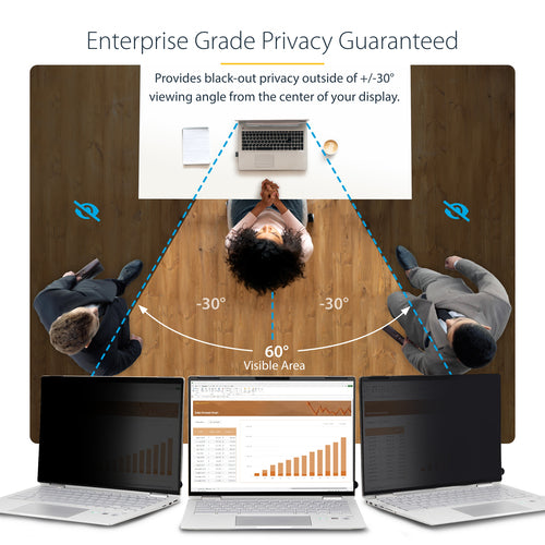 StarTech.com 135CT-PRIVACY-SCREEN display privacy filter