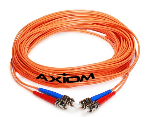 1m Axiom InfiniBand Fibre Optic Cable OFNR OM1 2x LC