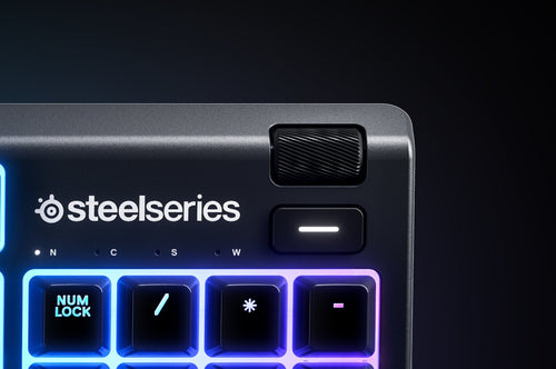 RGB Wired Gaming Keyboard Steelseries Apex 3 Full-Size USB Customizable Lighting