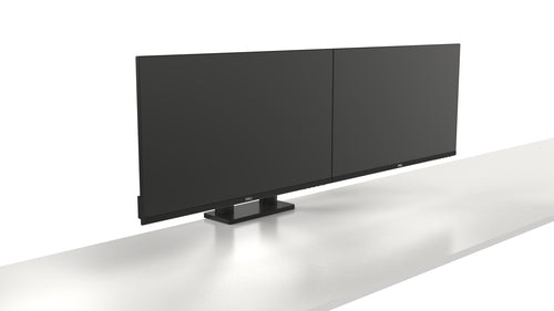 DELL Dual Monitorarm MDA20 – Höhenverstellbar für 19-Zoll- bis 27-Zoll-Monitore – Schwarz