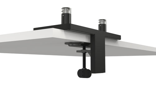 DELL Dual Monitorarm MDA20 – Höhenverstellbar für 19-Zoll- bis 27-Zoll-Monitore – Schwarz