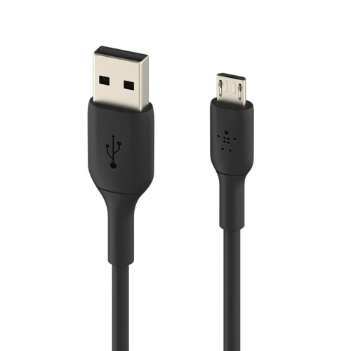 USB Cable Belkin Micro-USB A to USB A 1m Black Charging Data