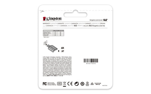 Kingston MobileLite Plus SD-Kartenleser – USB 3.2, kompakt und tragbar