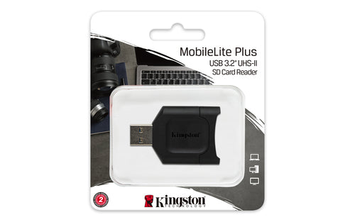 Kingston MobileLite Plus SD-Kartenleser – USB 3.2, kompakt und tragbar
