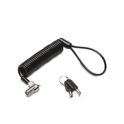 Kensington MicroSaver 2.0 tragbares Laptop-Kabelschloss mit Schlüssel - 1,8m - Stahl - Schwarz/Silber