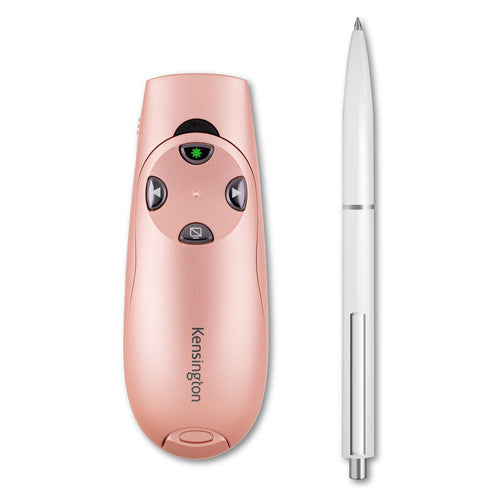 Kensington Presenter Expert Wireless Presenter - Rose Gold, 45m Range, RF USB Connection