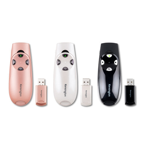 Kensington Presenter Expert Wireless Presenter - Rose Gold, 45m Range, RF USB Connection