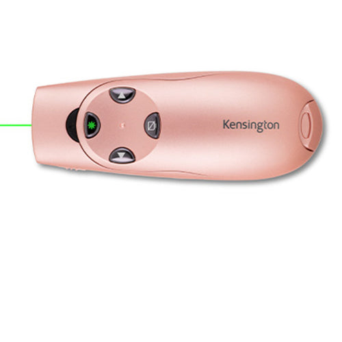 Kensington Presenter Expert Wireless Presenter - Rose Gold, 45m Range, RF USB Connection