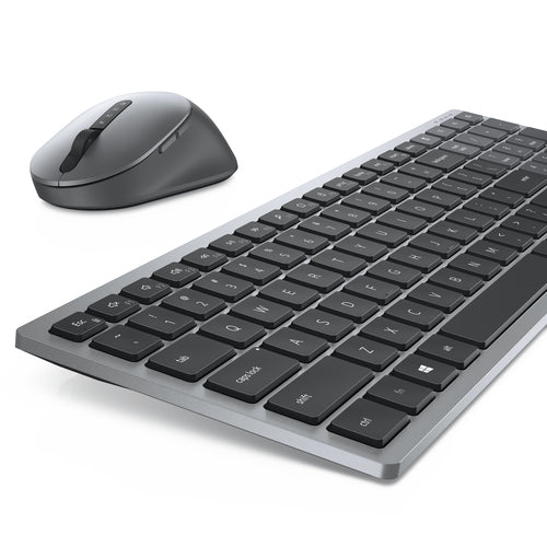 Wireless Keyboard DELL KM7120W RF Wireless Bluetooth Full-Size Mouse Combo