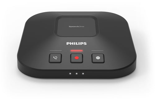 Philips SpeechOne Kabelloses Diktier-Headset, 12 Std. Akkulaufzeit, 70 dB Klarer Klang