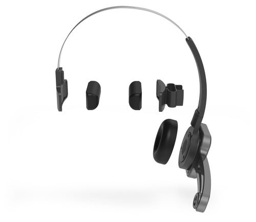 Philips SpeechOne Kabelloses Diktier-Headset, 12 Std. Akkulaufzeit, 70 dB Klarer Klang