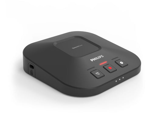 Philips SpeechOne Kabelloses Diktier-Headset, 12 Std. Akkulaufzeit, 70 dB Klarer Klang