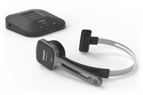 Philips SpeechOne Kabelloses Diktier-Headset, 12 Std. Akkulaufzeit, 70 dB Klarer Klang