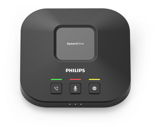 Philips SpeechOne Kabelloses Diktier-Headset, 12 Std. Akkulaufzeit, 70 dB Klarer Klang
