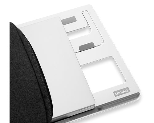 Laptop-Ständer Grau Weiß Aluminium 15 Zoll Verstellbar