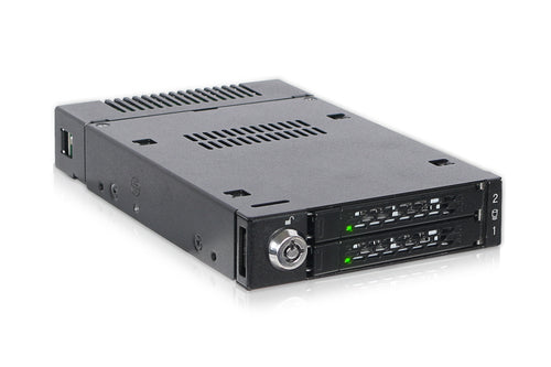 M.2 SSD Enclosure Icy Dock ToughArmor 32 Gbit/s Hot-swap Black