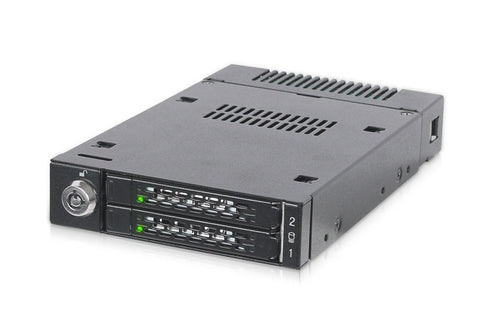 M.2 SSD Enclosure Icy Dock ToughArmor 32 Gbit/s Hot-swap Black