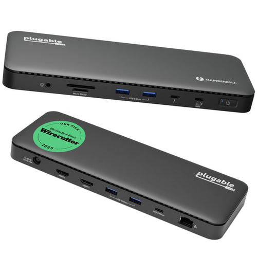 Plugable Technologies TBT4-UD5 laptop dock/port replicator