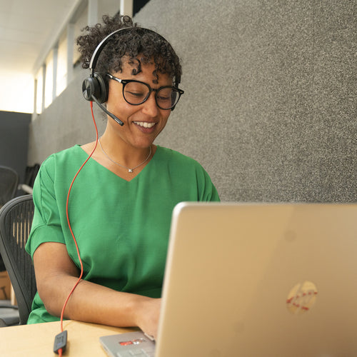 Poly Blackwire 8225 Stereo USB-C Headset +USB-C/A Adapter