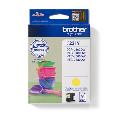 Brother LC221Y ink cartridge