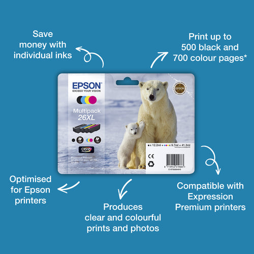 Epson C13T26214012 ink cartridge