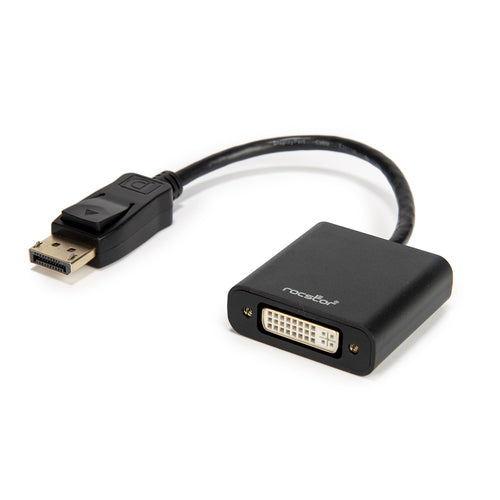 DVI-auf-DisplayPort-Videokabeladapter Stecker Buchse gerade Verbindung
