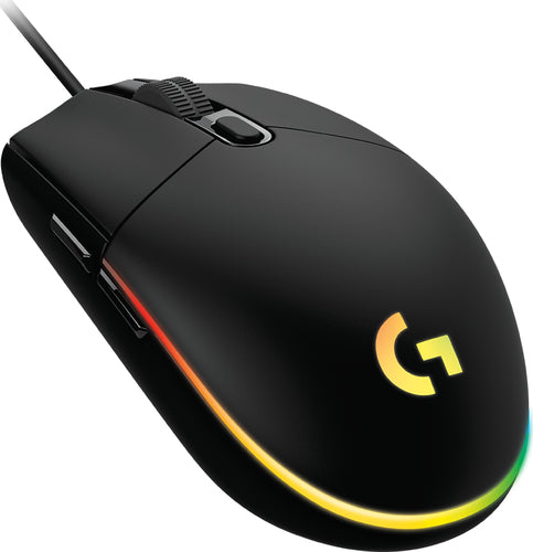 Logitech G203 LIGHTSYNC Gaming-Maus 8000 DPI Beidhändig USB