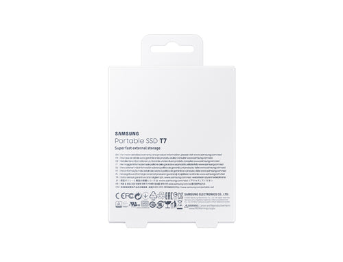 Samsung T7 Portable SSD 2 TB USB Typ-C 1050 MB/s Titan