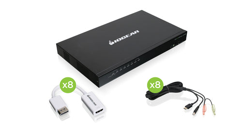 iogear GCS1808HDPKITU KVM switch