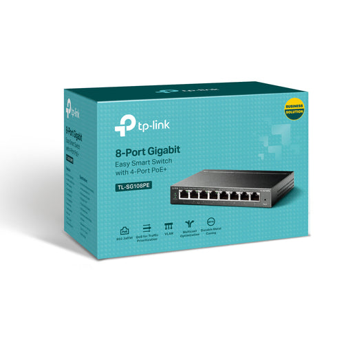 TP-Link TL-SG108PE network switch