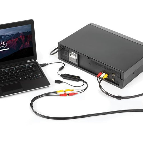 USB Video Capture Adapterkabel S-Video Composite auf USB 2.0 zur Medienspeicherung