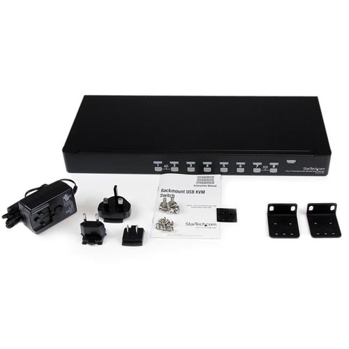 8-Port Rackmount USB KVM Switch mit OSD und 1920x1440 Auflösung - StarTech.com
