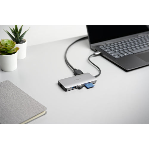 USB-C 8-in-1 Mobile Dock Kensington UH1400P Driverless 85W
