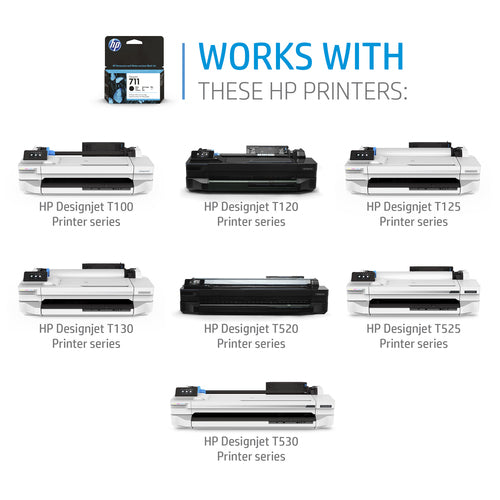 Ink Cartridges HP 711 3-Pack 29-ml Yellow Thermal Inkjet