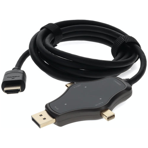 AddOn Networks HDMI4KDPMDPC-AA video cable adapter