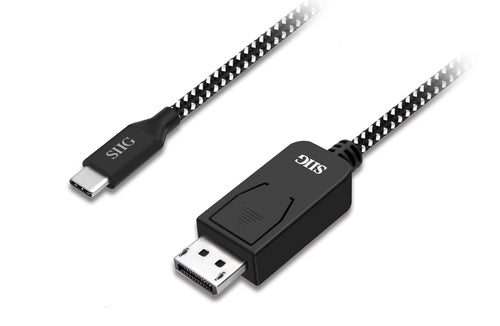 Siig USB TYPE-C TO DISPLAYPORT 2M CABLE